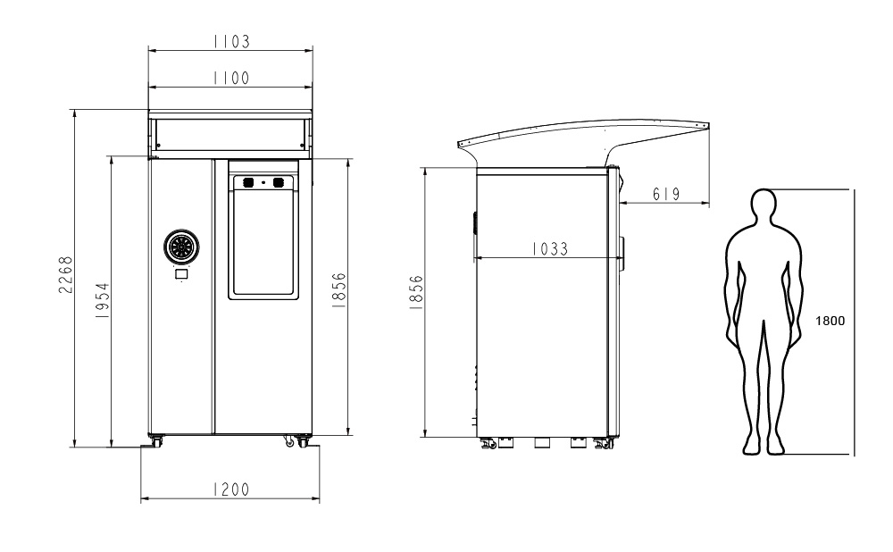 ZLD18 戶外智能瓶子回收機